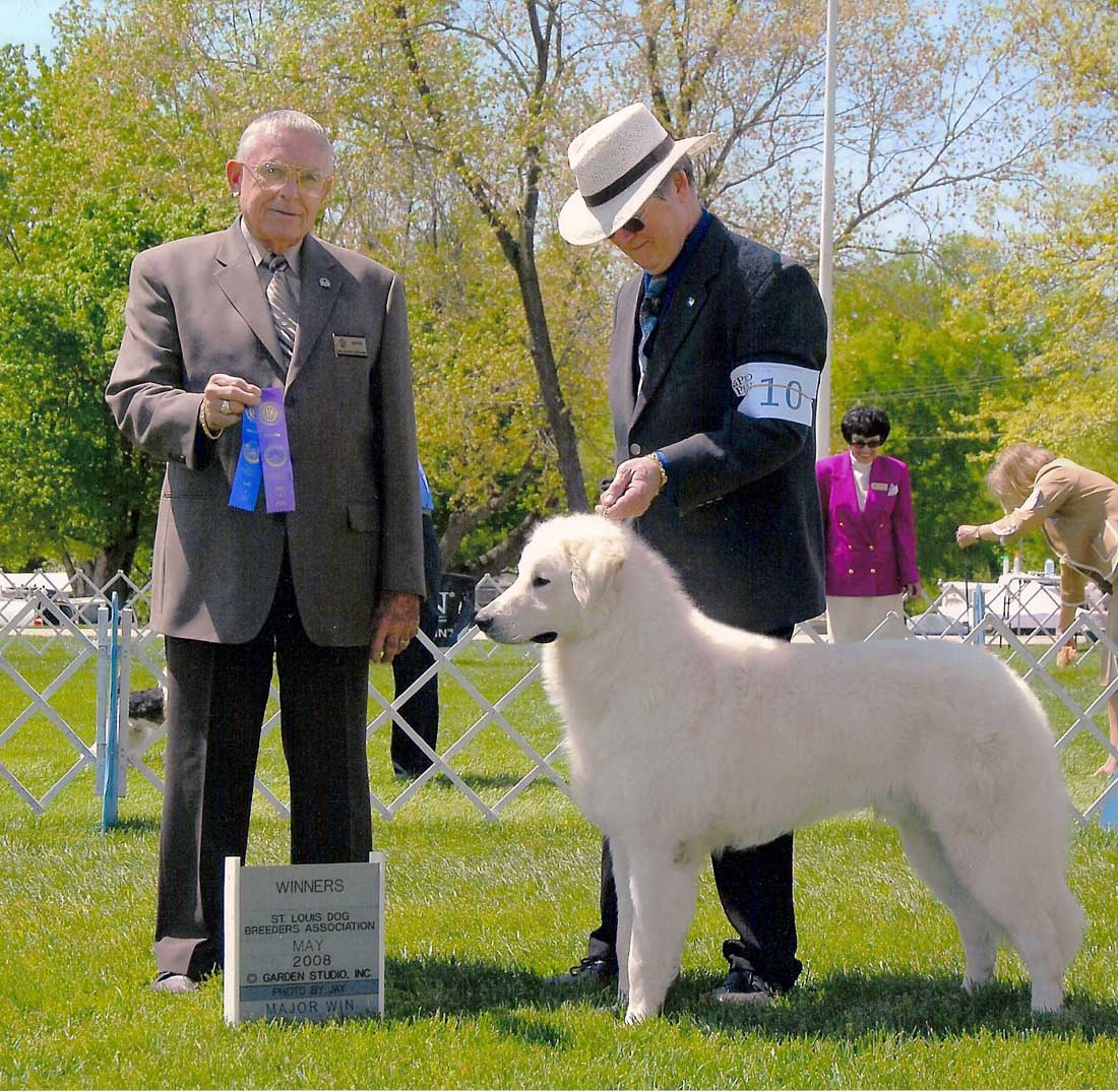 Cezár won his first major at Missouri shows (May 2008)